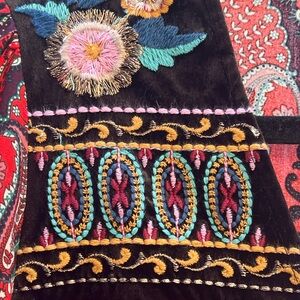 NWT Zara Red dress w/  embroidery detail on shoulders.Size Medium